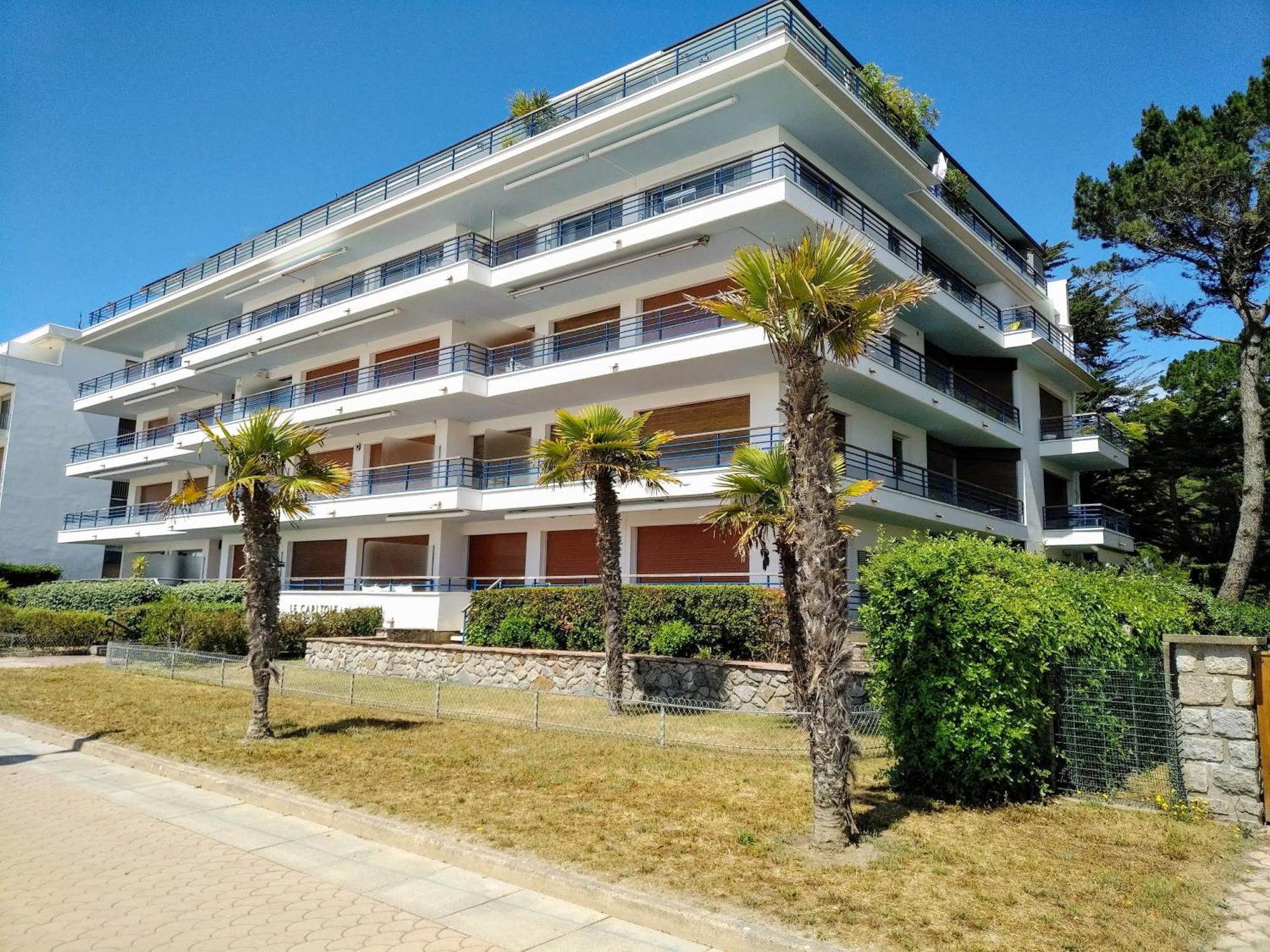Le Capitole - Studio Plage Benoit Dans Residence Face Mer La Baule-Escoublac Ngoại thất bức ảnh