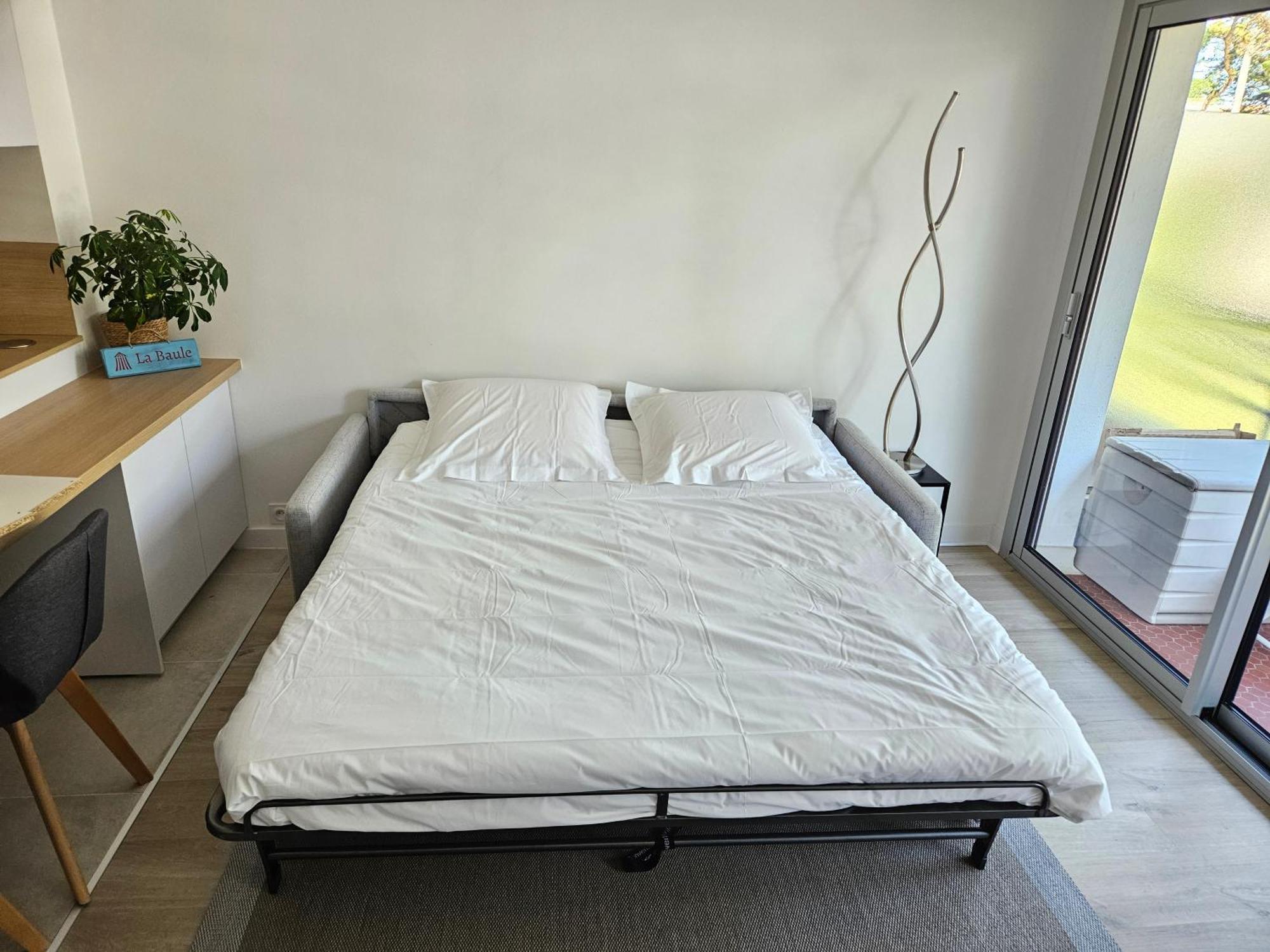 Le Capitole - Studio Plage Benoit Dans Residence Face Mer La Baule-Escoublac Phòng bức ảnh