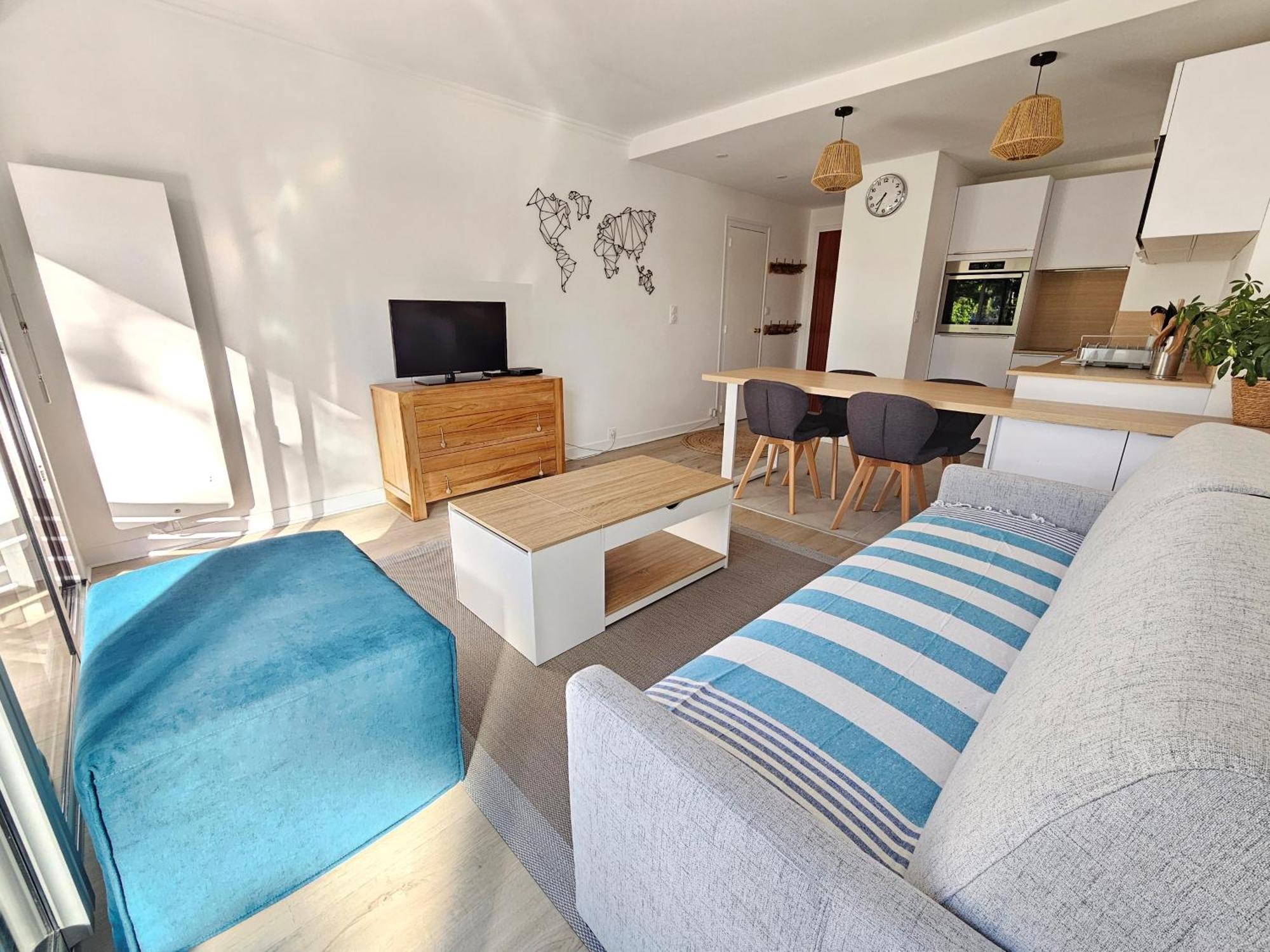Le Capitole - Studio Plage Benoit Dans Residence Face Mer La Baule-Escoublac Ngoại thất bức ảnh