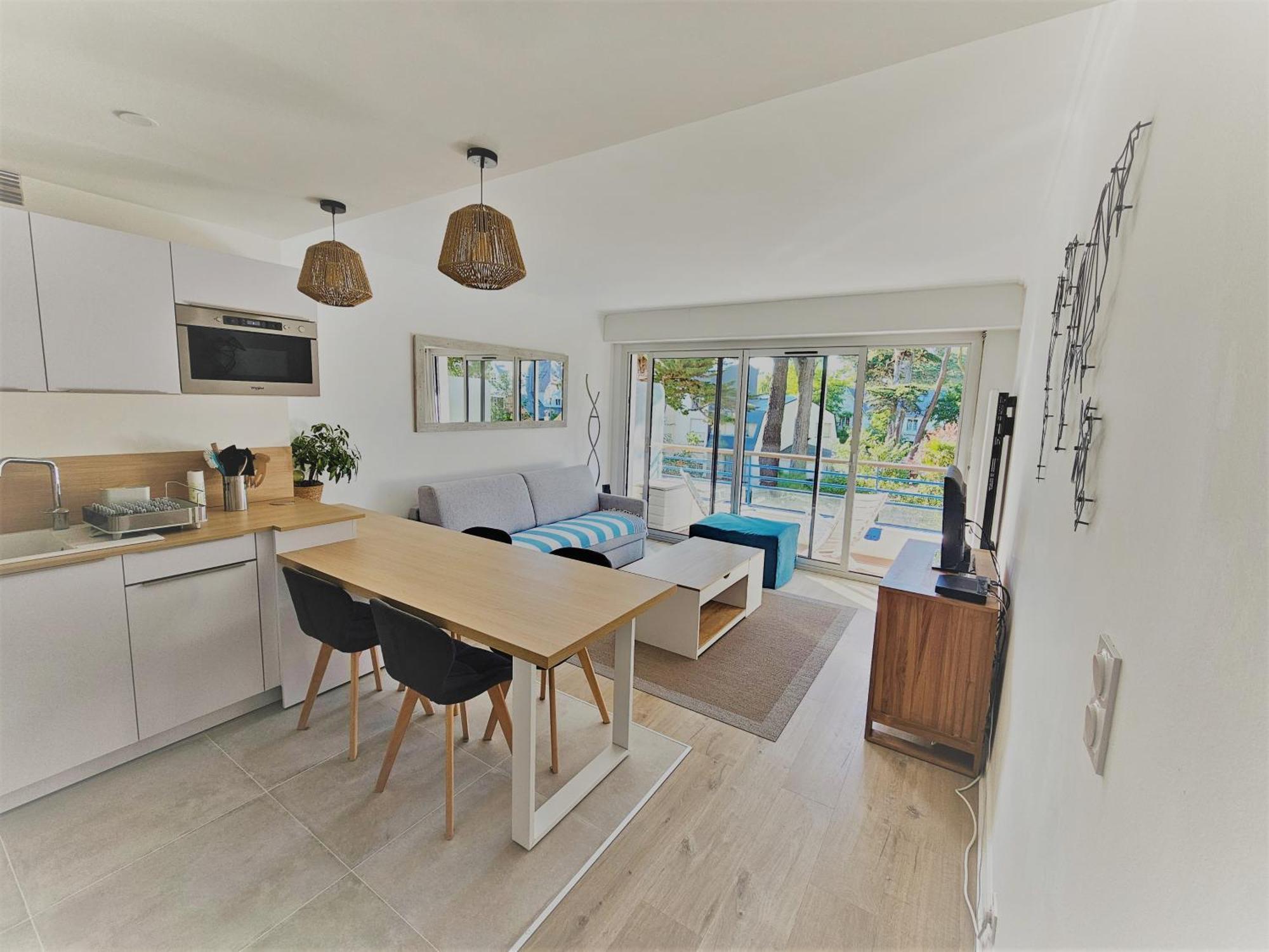 Le Capitole - Studio Plage Benoit Dans Residence Face Mer La Baule-Escoublac Ngoại thất bức ảnh