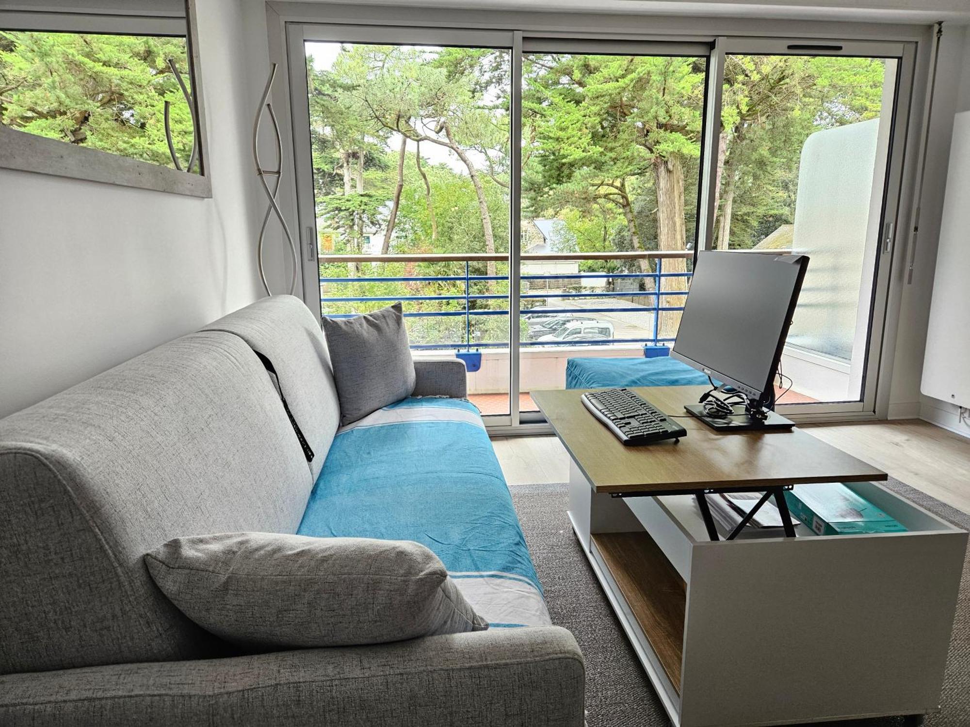 Le Capitole - Studio Plage Benoit Dans Residence Face Mer La Baule-Escoublac Ngoại thất bức ảnh